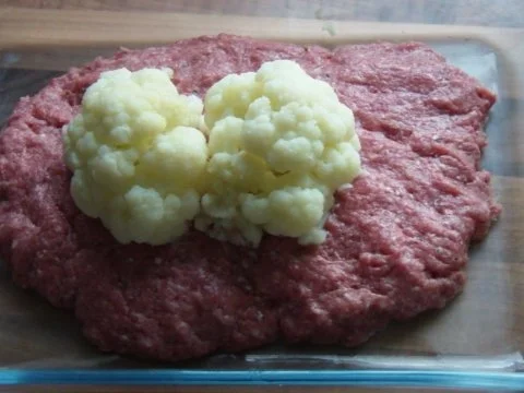 Falscher Hase mit Blumenkohl - Rezept - Bild Nr. 4