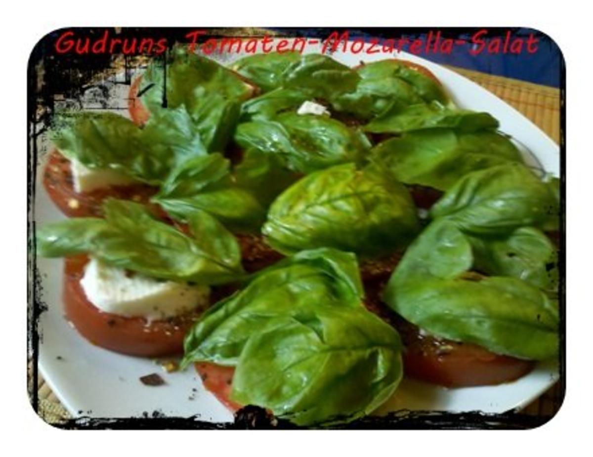 Salat: Gudrun´s Tomaten-Mozarella-Salat mit indonesischem Pfeffer Sarawak - Rezept