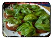 Salat: Gudrun´s Tomaten-Mozarella-Salat mit indonesischem Pfeffer Sarawak - Rezept