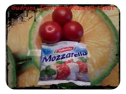Salat: Gudrun´s Tomaten-Mozarella-Salat mit indonesischem Pfeffer Sarawak - Rezept - Bild Nr. 3