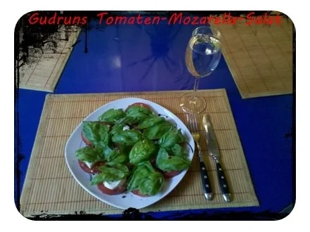 Salat: Gudrun´s Tomaten-Mozarella-Salat mit indonesischem Pfeffer Sarawak - Rezept - Bild Nr. 9