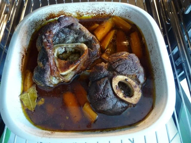 Rind : Beinscheibe mal anders...mal aus der Röhre...mit Gemüse - Rezept - Bild Nr. 12