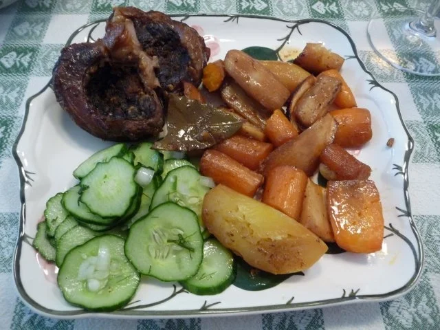 Rind : Beinscheibe mal anders...mal aus der Röhre...mit Gemüse - Rezept - Bild Nr. 19