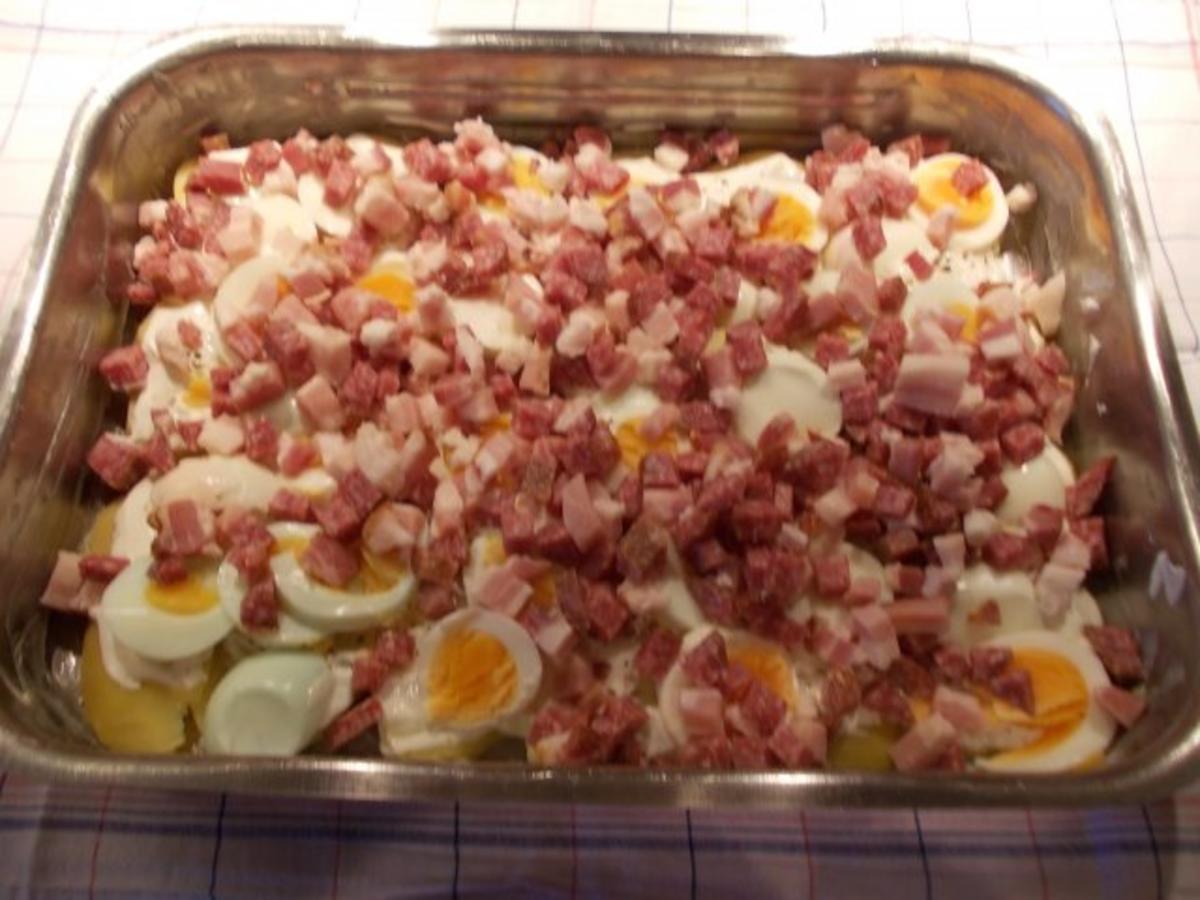 Kartoffel-Eier-Speck-Auflauf - Rezept - Bild Nr. 6