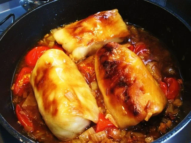 Kohlrouladen in Specksoße ... - Rezept - Bild Nr. 5