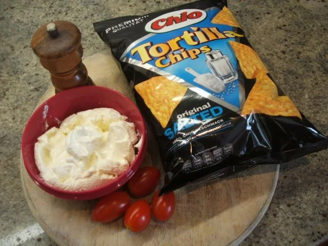 Rezept: Frischkäse: Tomaten und Taccos Bild Nr. 2 Frischkäse: Tomaten und Taccos - Rezept - Bild Nr. 2