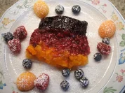 Rezept: Dessert: Schwarz-Rot-Gold Dessert: Schwarz-Rot-Gold - Rezept