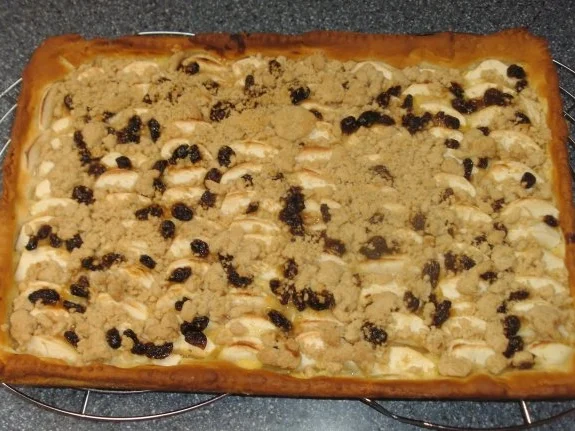 Apfel-Streuselkuchen mit Pudding - Rezept - Bild Nr. 3