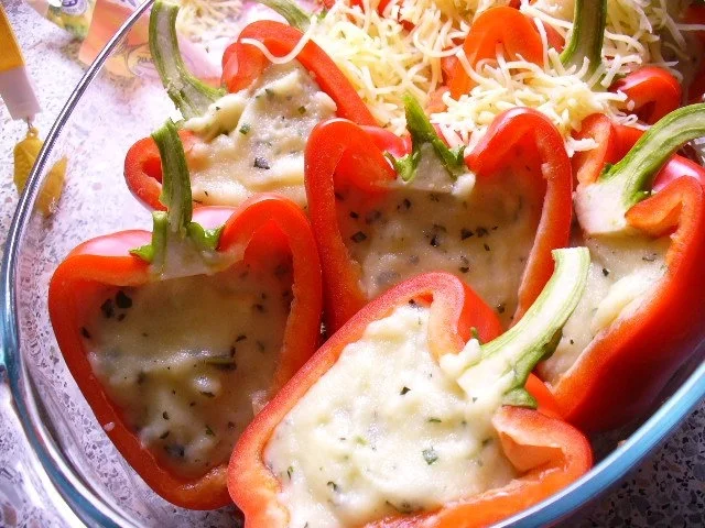 Paprikaschoten (raffiniert gefüllt) - Rezept - Bild Nr. 16