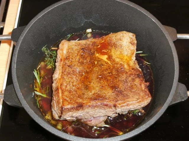 Rezept: Fleisch: Rinderbauch / Schemmrippe, geschmort Bild Nr. 7 Fleisch: Rinderbauch / Schemmrippe, geschmort - Rezept - Bild Nr. 7