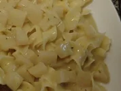 Nudeln an Kohlrabisauce - Rezept