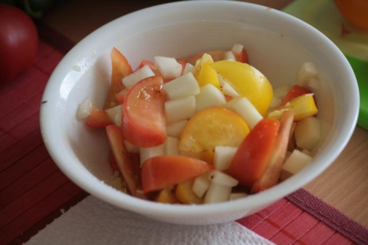 Tomaten-Melonen-Salat Rezept Eingereicht von Erdbeere76