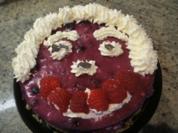 Backen: Frischkäse-Bröselboden-Torte für 16er Form - Rezept