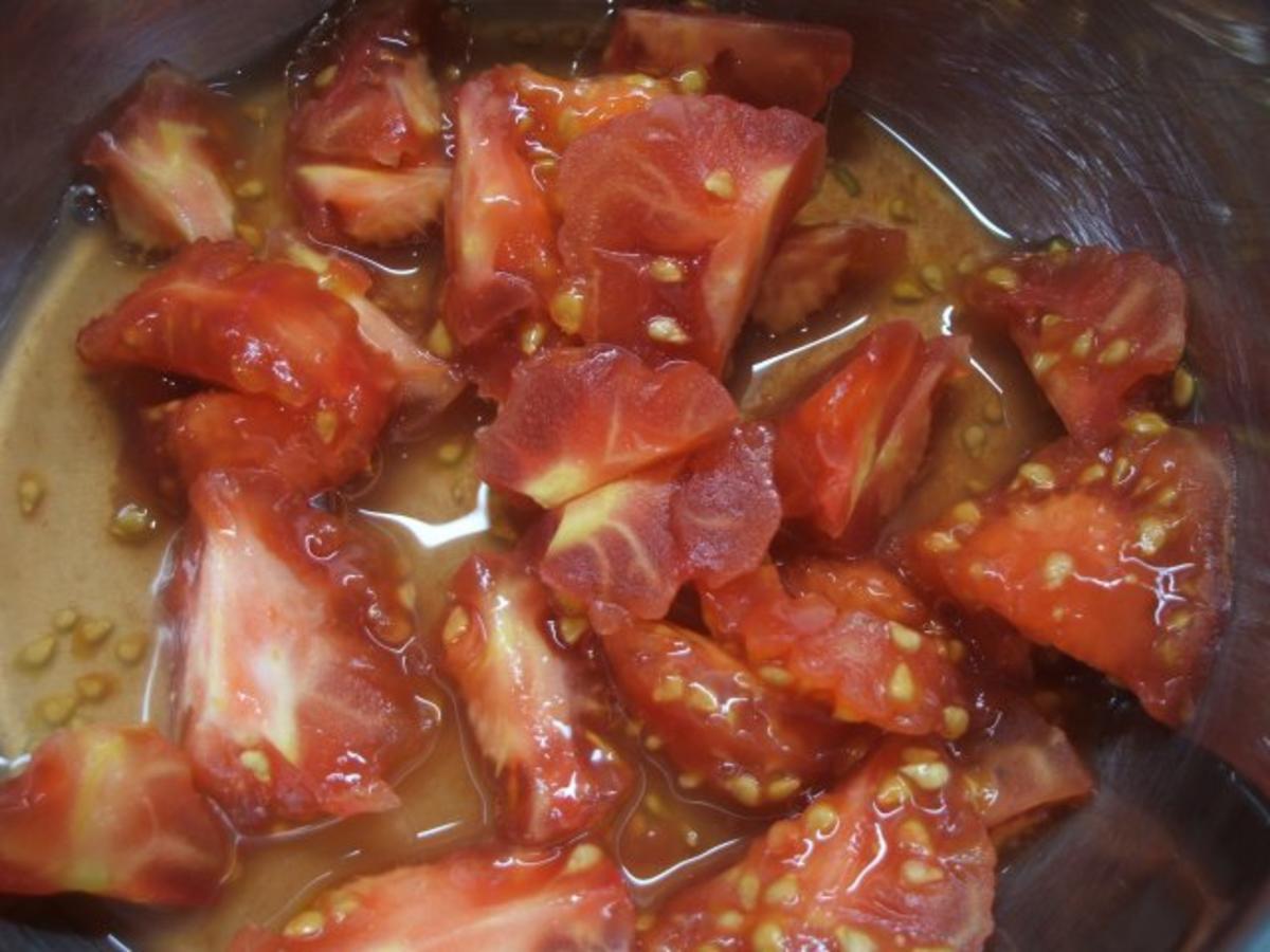 Vorrat: Tomatenverwertung - hier die Innereien, Reste vom Ofengemüse - Rezept - Bild Nr. 3