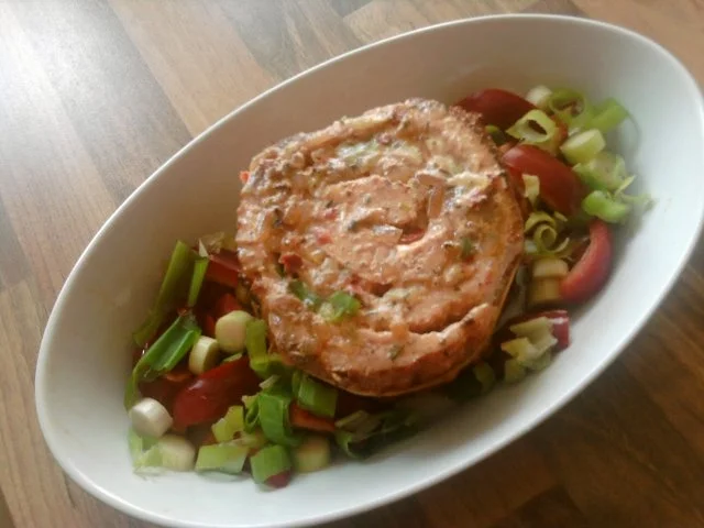 Mediterrane Kasseler- Roulade "Trapperrouletti" - Rezept - Bild Nr. 5