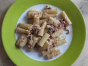 Pasta mit Tomaten-Sahne-Soße - Rezept
