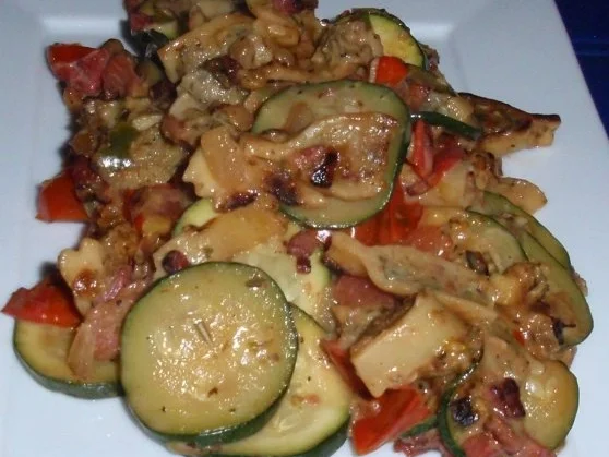 herzhaftes Maultaschen-Pfanderl - Rezept