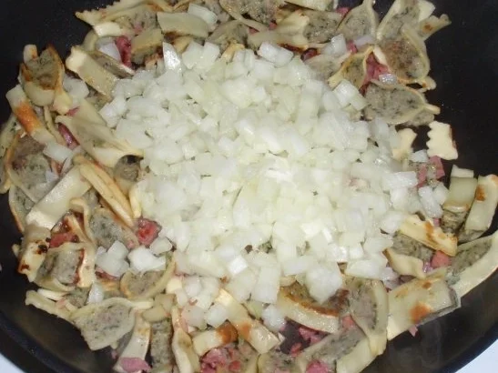 herzhaftes Maultaschen-Pfanderl - Rezept - Bild Nr. 5