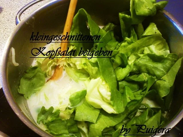 Süppchen vom Kopfsalat - Rezept - Bild Nr. 4