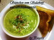 Rezept: Sรผppchen vom Kopfsalat Sรผppchen vom Kopfsalat - Rezept