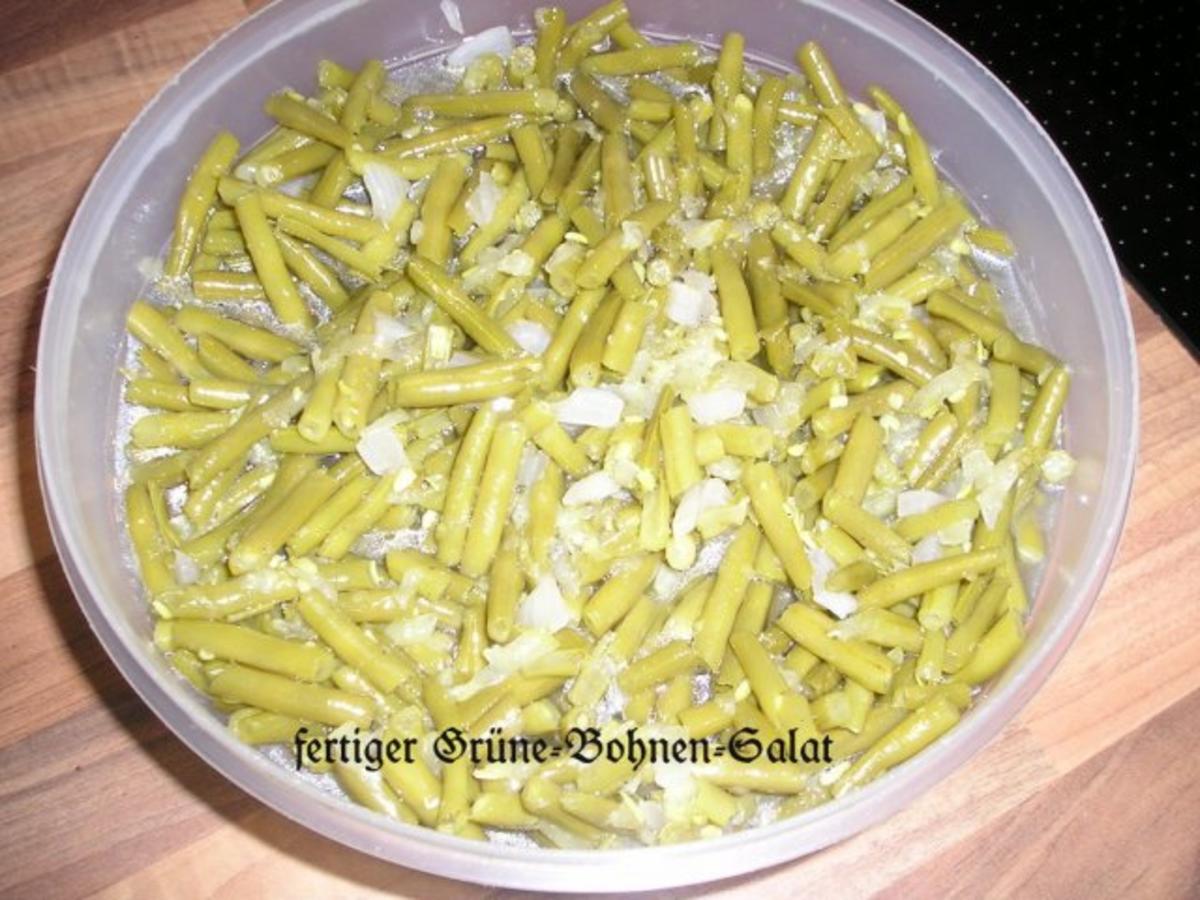 Grüne Bohnen- Salat - Rezept