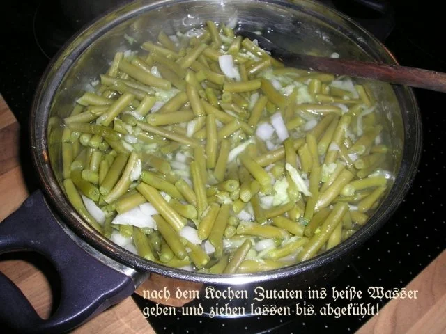 Rezept: Grüne Bohnen- Salat Bild Nr. 5 Grüne Bohnen- Salat - Rezept - Bild Nr. 5