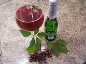 Getränke: Der schwarze Hugo - Rezept