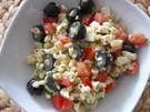 Rezept: Ebly Salat mit Feta und Tomaten... Ebly Salat mit Feta und Tomaten... - Rezept
