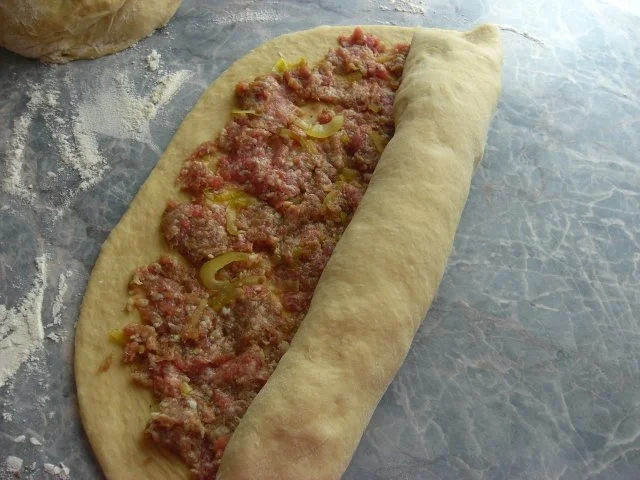 Pirogge mit Fleischfüllung - Rezept - Bild Nr. 7