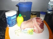 Senf-Haxe vom Grill - Rezept