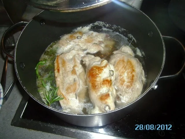 Gefülltes Hühnerschnitzel mit Karotten - Rezept - Bild Nr. 11