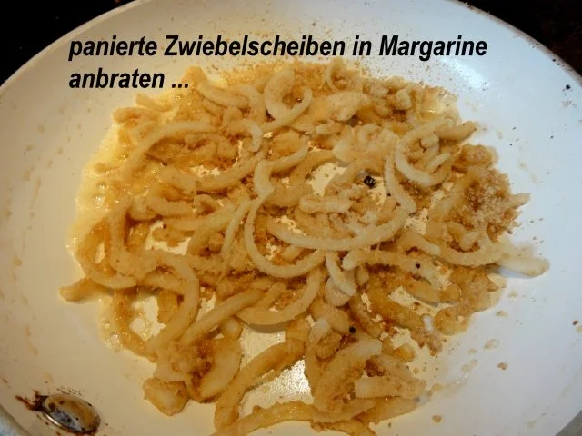 Fleisch:   STIELKOTELETT mit panierten Zwiebeln - Rezept - Bild Nr. 8