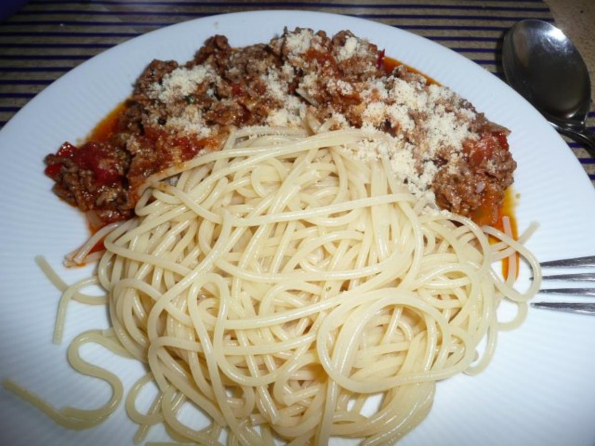Spaghetti & Bolognese & Salat - Rezept - Bild Nr. 11