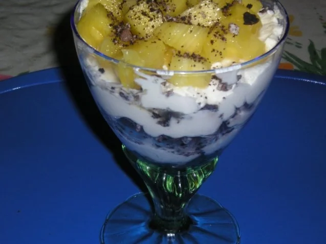 Oreo-Tiramisu mit Ananas - Rezept