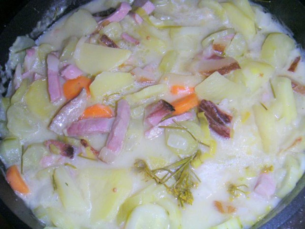 Gurkengemüse mit Speck - Rezept