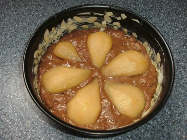 Rezept: " Mini " - Birnen-Schokokuchen Bild Nr. 3 " Mini " - Birnen-Schokokuchen - Rezept - Bild Nr. 3