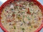 Beilagen: Würzige-Champignon-Zwiebel-Pfanne - Rezept