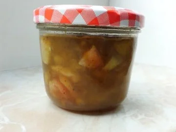 Rezept: Aufstrich, süß: Mirabellen-Konfitüre mit Apfel und Nelken Bild Nr. 5 Aufstrich, süß: Mirabellen-Konfitüre mit Apfel und Nelken - Rezept - Bild Nr. 5