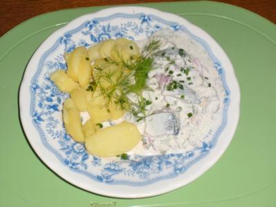 Rezept: Sahne Hering mit Dill Sahne Hering mit Dill - Rezept