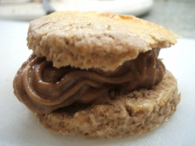 Backen: Scones mit Nutella und Krokantfüllung - Rezept - Bild Nr. 14