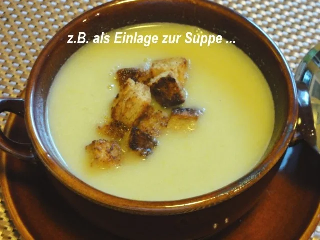 Diverses:   CROÛTONS  -eigene Herstellung- - Rezept - Bild Nr. 6