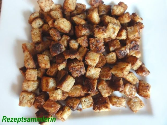 Diverses:   CROÛTONS  -eigene Herstellung- - Rezept