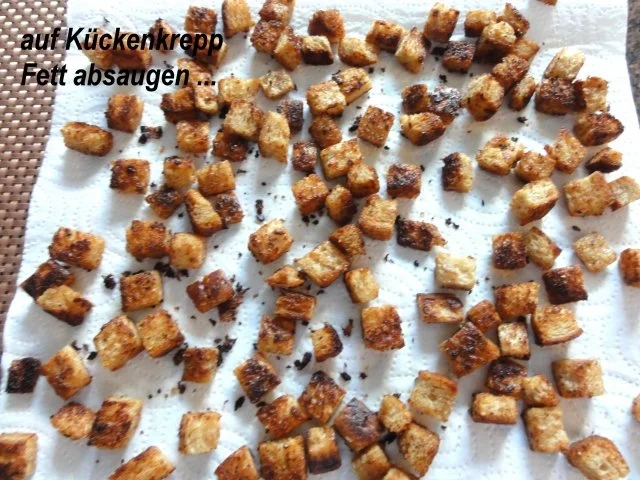 Diverses:   CROÛTONS  -eigene Herstellung- - Rezept - Bild Nr. 5
