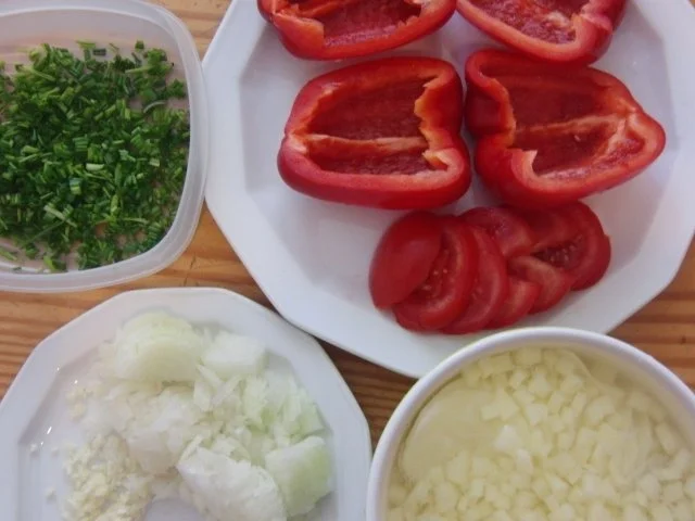 Rezept: gefüllte Paprikaschoten Bild Nr. 2 gefüllte Paprikaschoten - Rezept - Bild Nr. 2