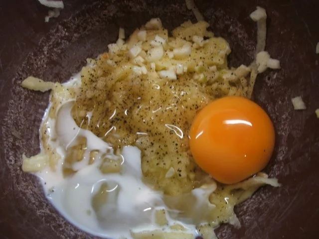 Kartoffeln: Kartoffel-Eierkuchen, herzhaft überbacken - Rezept - Bild Nr. 4