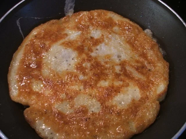 Kartoffeln: Kartoffel-Eierkuchen, herzhaft überbacken - Rezept - Bild Nr. 6