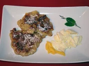 Geeister Mangotraum mit Bananenküchlein - Rezept