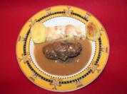 Rinderrouladen in Rotweinsoße - Rezept