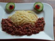 lustige Nudeln - Rezept