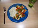 Bunte Hähnchen-Gemüse-Pfanne - Rezept